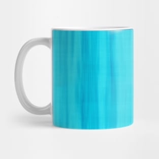 Flowy Bright Blue Wood Fabric Print Pattern Retro Mid Mod Vintage Mug